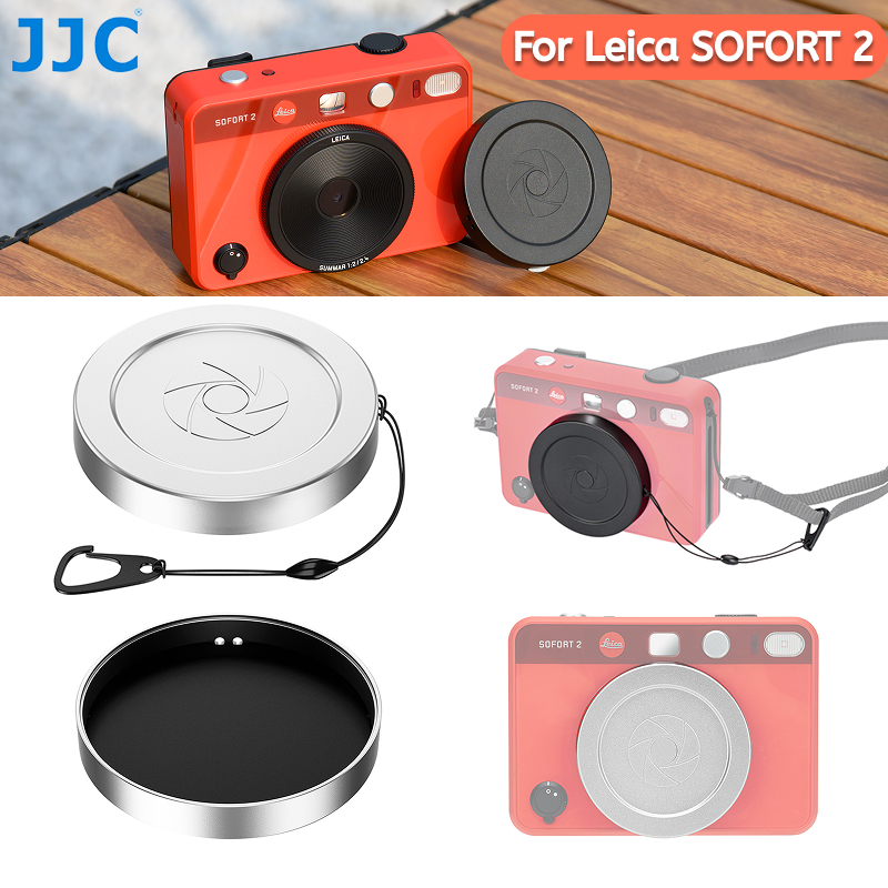 JJC SOFORT2 Nắp Ống Kính Cho Leica SOFORT 2 Camera Lắp Đặt Từ Tính Vỏ Bảo Vệ Ống Kính Chống Trầy Xướ