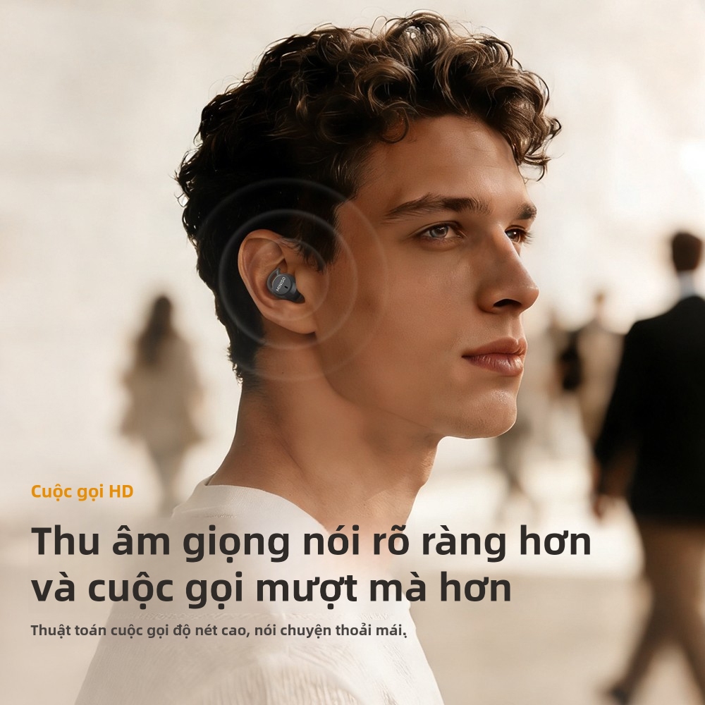 MINISO MS217 Tai nghe ngủ không dây 6.0 AI Tai nghe dịch thuật thời gian thực thông minh 3g Tai nghe âm thanh nổi HiFi vô hình và thoải mái cho | BigBuy360 - bigbuy360.vn