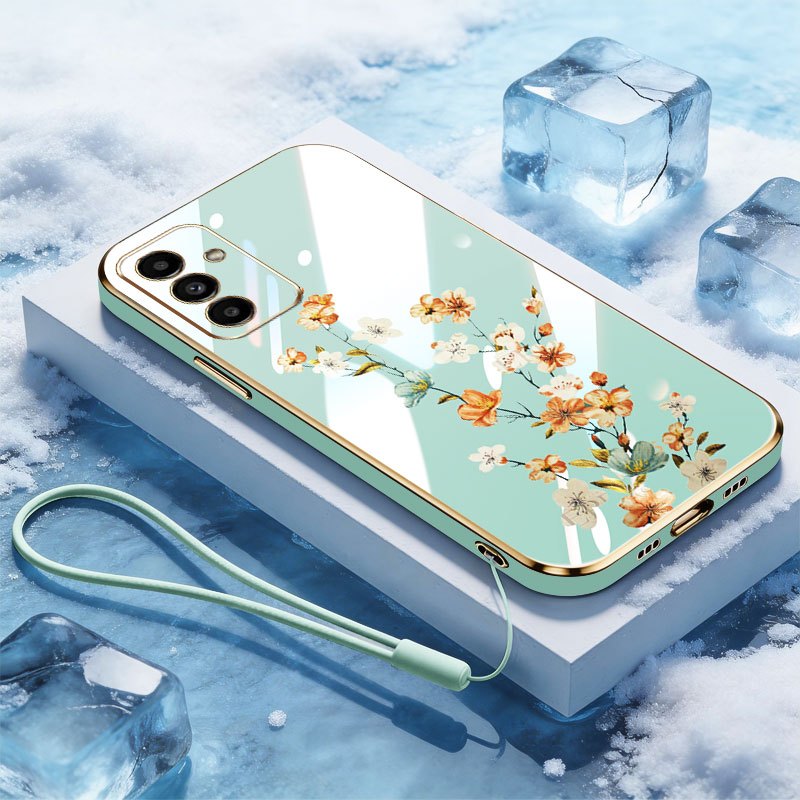 Ốp Điện Thoại YBD Cho Samsung Galaxy A26 A34 A35 A36 A53 A54 A55 A56 M54 F54 5G Vỏ Mềm Mạ Điện Magno