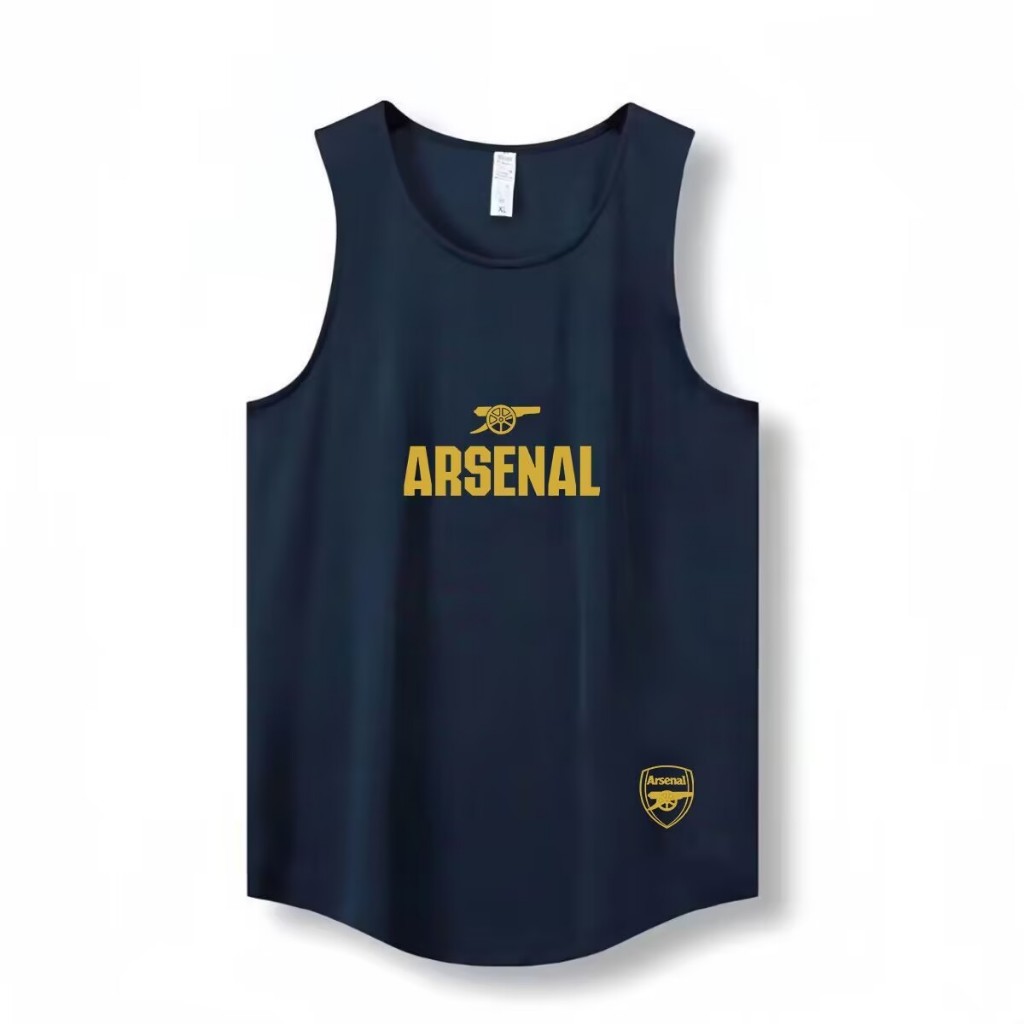 Thể Thao Nhanh Khô Áo Vest Mỹ Arsenal Áo Khoác Không Tay Mùa Hè Rời Chạy Bộ Thể Dục Bóng Đá Huấn Luy