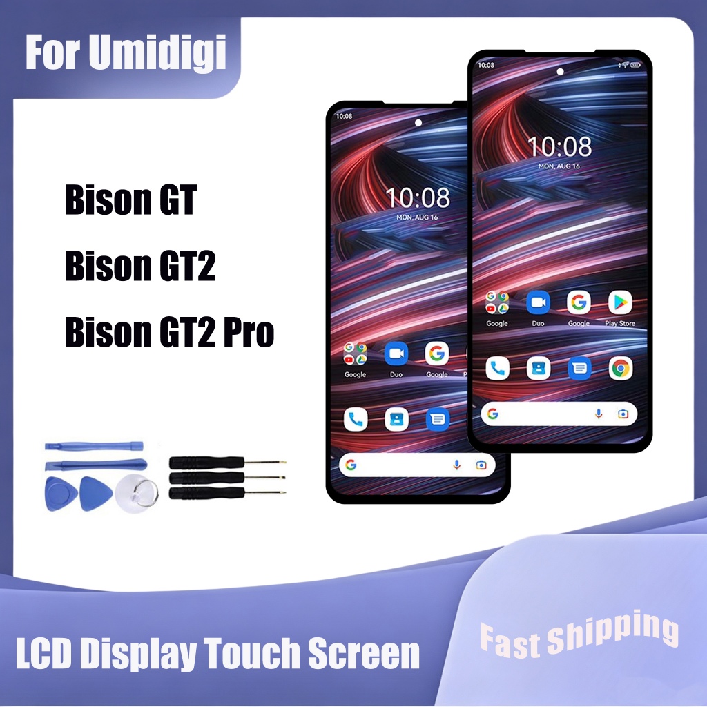 Dành Cho Umidigi Bison GT2 GT2 Pro Màn Hình Hiển Thị LCD Bộ Số Hóa Cảm Ứng Thay Thế
