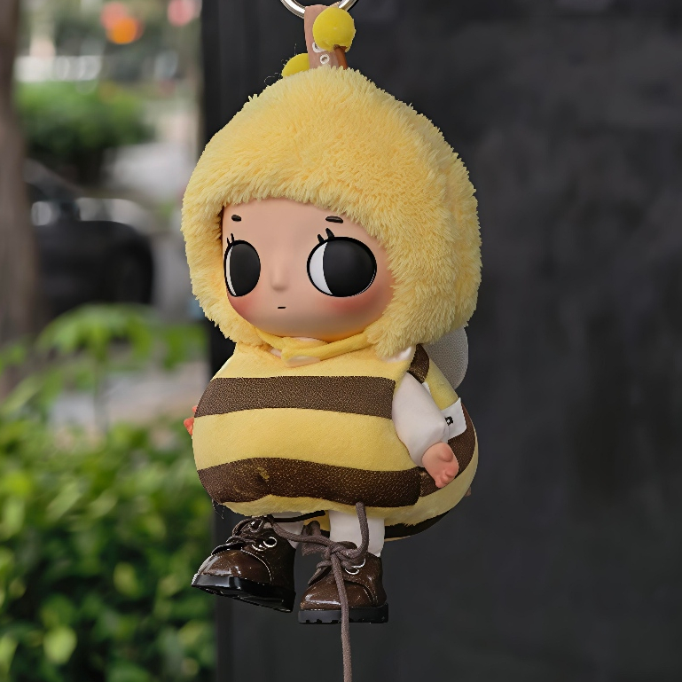 Quần áo trẻ em Nyota Little Instant Nyota Tower Dress Up Bee Bộ quần áo trẻ em 15-17cm