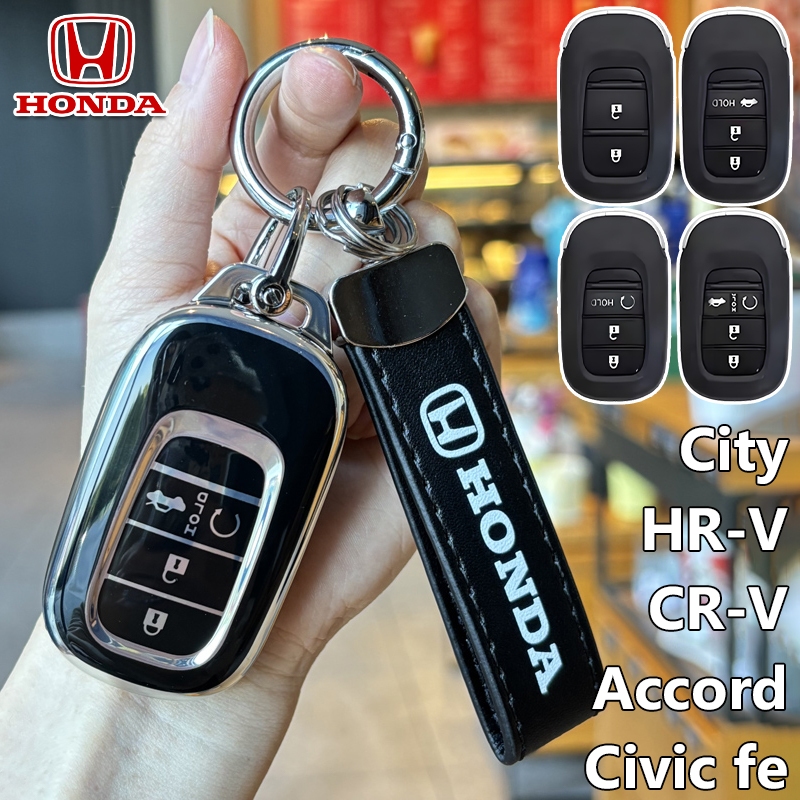Vỏ chìa khóa ô tô Honda cho City / HR-V / CR-V / Civic fe / Accord Vỏ chìa khóa từ xa Honda HR-V Vỏ 