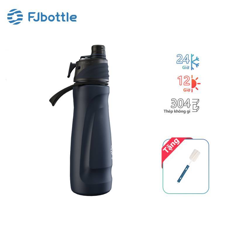 Bình Giữ Nhiệt FJbottle 700ml Phun Sương Inox Giữ Inox Bình Nước Giữ Nhiệt Lạnh Chống Tràn