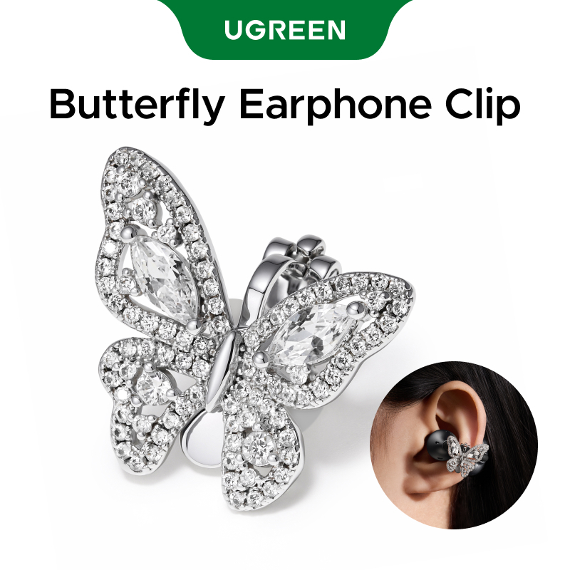Bông tai bướm UGREEN Thích hợp cho tai nghe Bluetooth kẹp, Cho tai nghe S3 Air/S3/ClipBuds Pro/ClipB