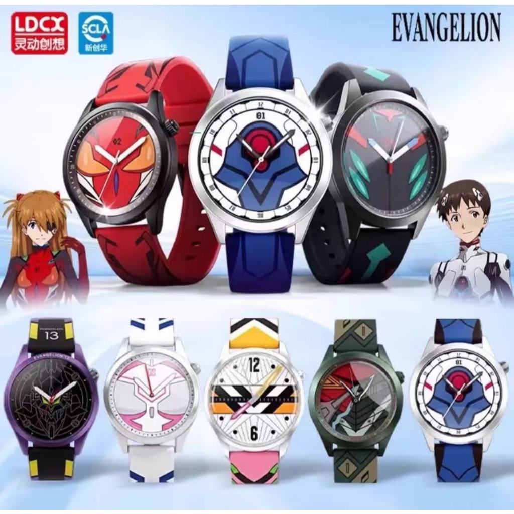 [Hàng có sẵn] Đồng hồ đeo tay có thể đeo giới hạn WEART Evangelion WEART WEART Evangelion Gift Asuka