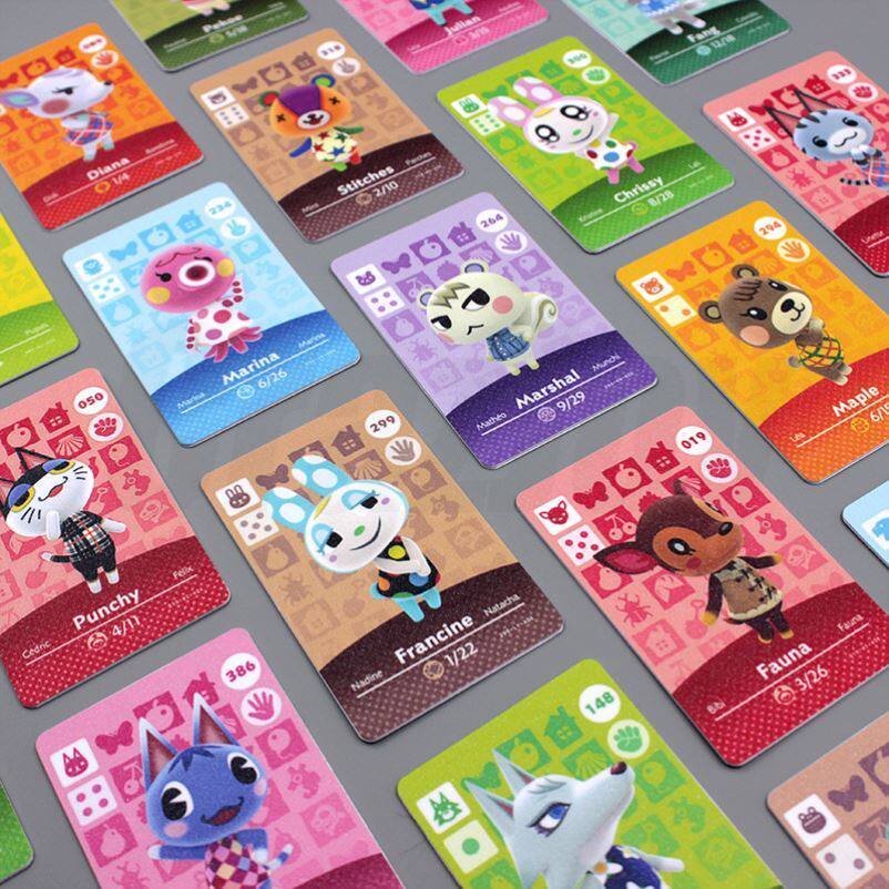 Thẻ Animal Crossing amiibo Tulin Viche Cece Mineru amiibo thẻ