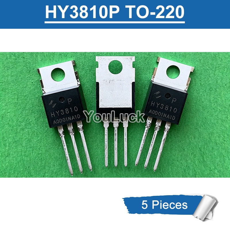 5 Chiếc Chính Hãng HY3810 HY3810P TO-220 100V / 180A N-channel MOSFET Transistor Mới