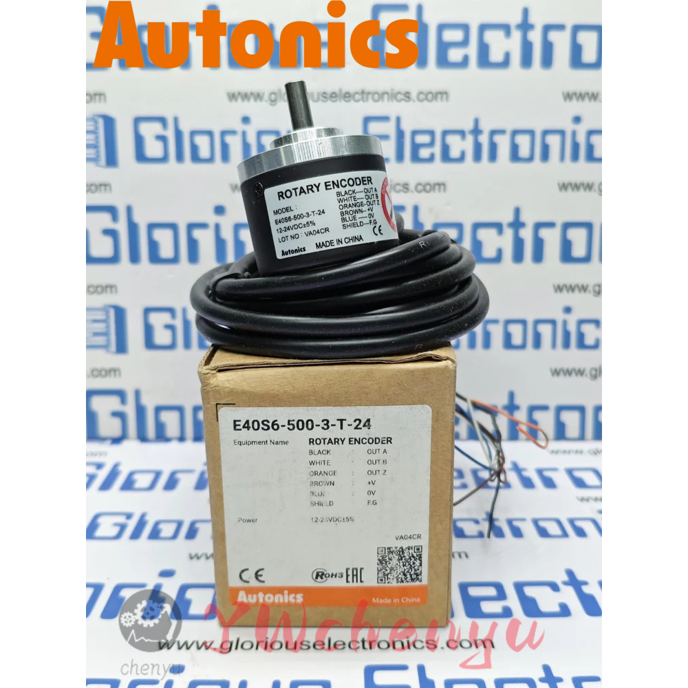 AUTONICS E40S6-100-200-300-360-500-600-1000-1024-1050-3-5-2-T-N-24-E50S8 Bộ mã hóa xoay