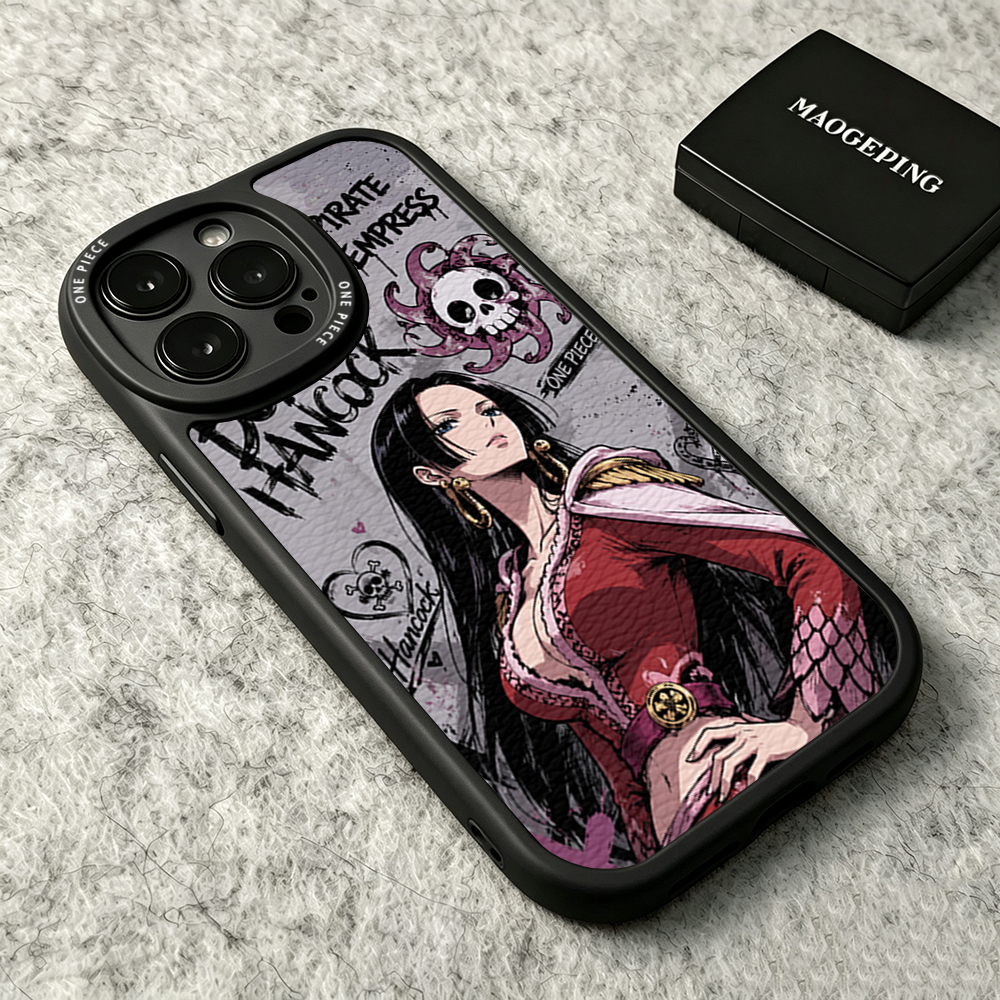 Ốp lưng iPhone cho 16 / 15 / 14 / 13 / 12 Mini / 11 Promax One Piece Graffiti Art Boa Hancock Vỏ mềm cho iPhone 7 / 8 Plus / X / XR / Xs Max Cover | BigBuy360 - bigbuy360.vn