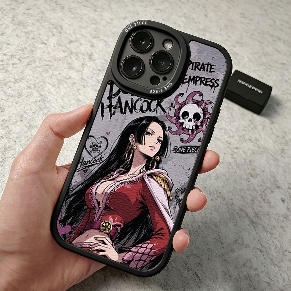 Ốp lưng iPhone cho 16 / 15 / 14 / 13 / 12 Mini / 11 Promax One Piece Graffiti Art Boa Hancock Vỏ mềm cho iPhone 7 / 8 Plus / X / XR / Xs Max Cover | BigBuy360 - bigbuy360.vn