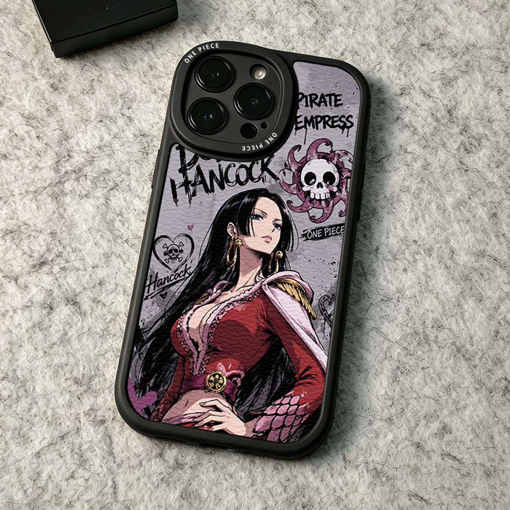Ốp lưng iPhone cho 16 / 15 / 14 / 13 / 12 Mini / 11 Promax One Piece Graffiti Art Boa Hancock Vỏ mềm cho iPhone 7 / 8 Plus / X / XR / Xs Max Cover | BigBuy360 - bigbuy360.vn