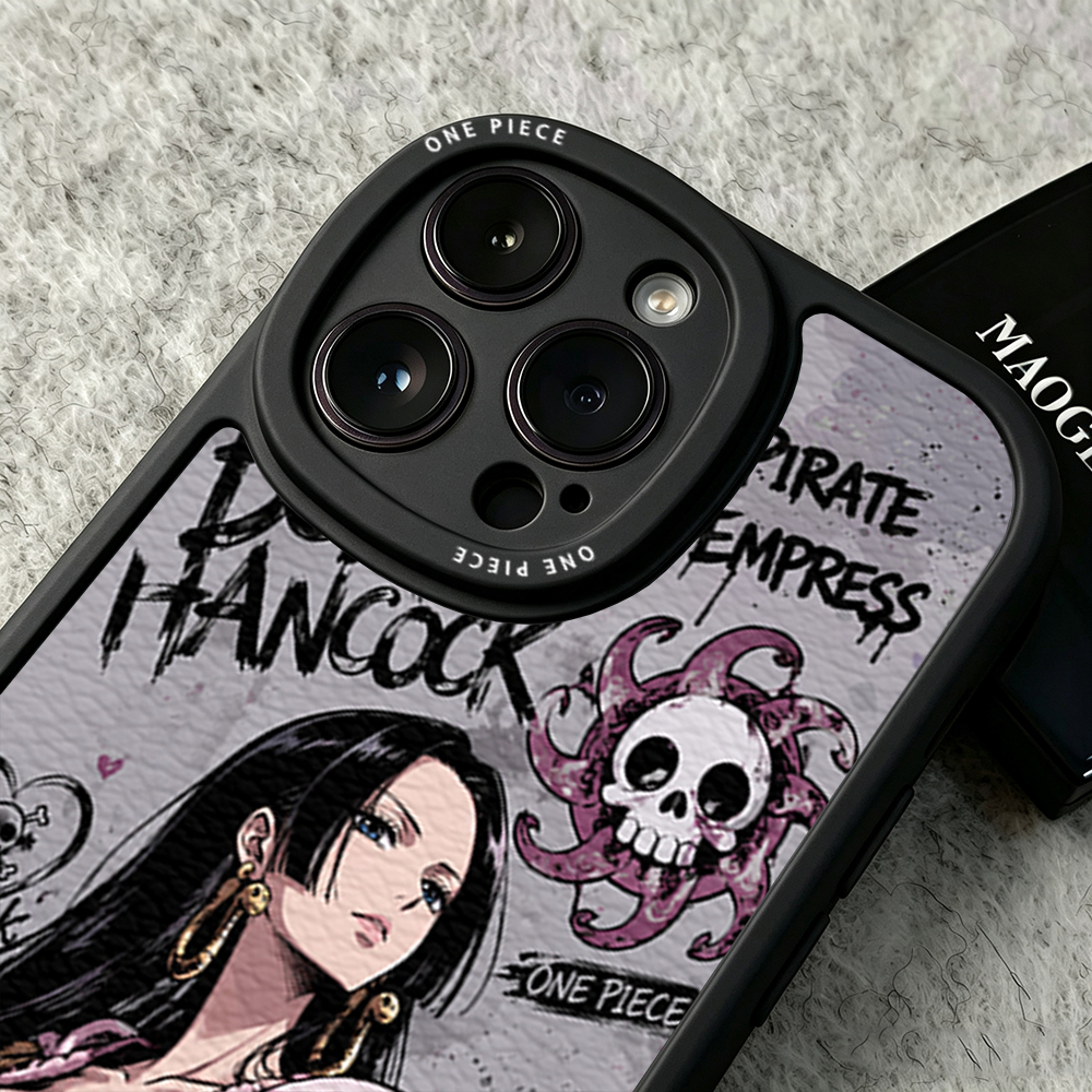 Ốp lưng iPhone cho 16 / 15 / 14 / 13 / 12 Mini / 11 Promax One Piece Graffiti Art Boa Hancock Vỏ mềm cho iPhone 7 / 8 Plus / X / XR / Xs Max Cover | BigBuy360 - bigbuy360.vn