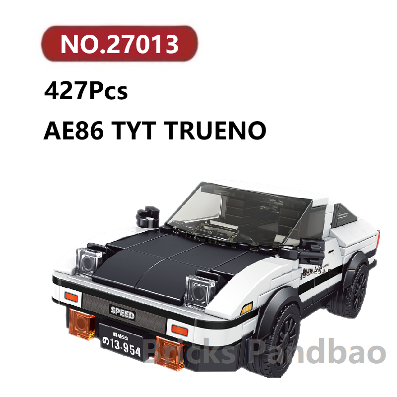 ✨AE86 TYT Trueno Đồ Chơi Lắp Ráp Mô Hình 427Chi Tiết Mould King Car Lắp Ghép Xếp Hình