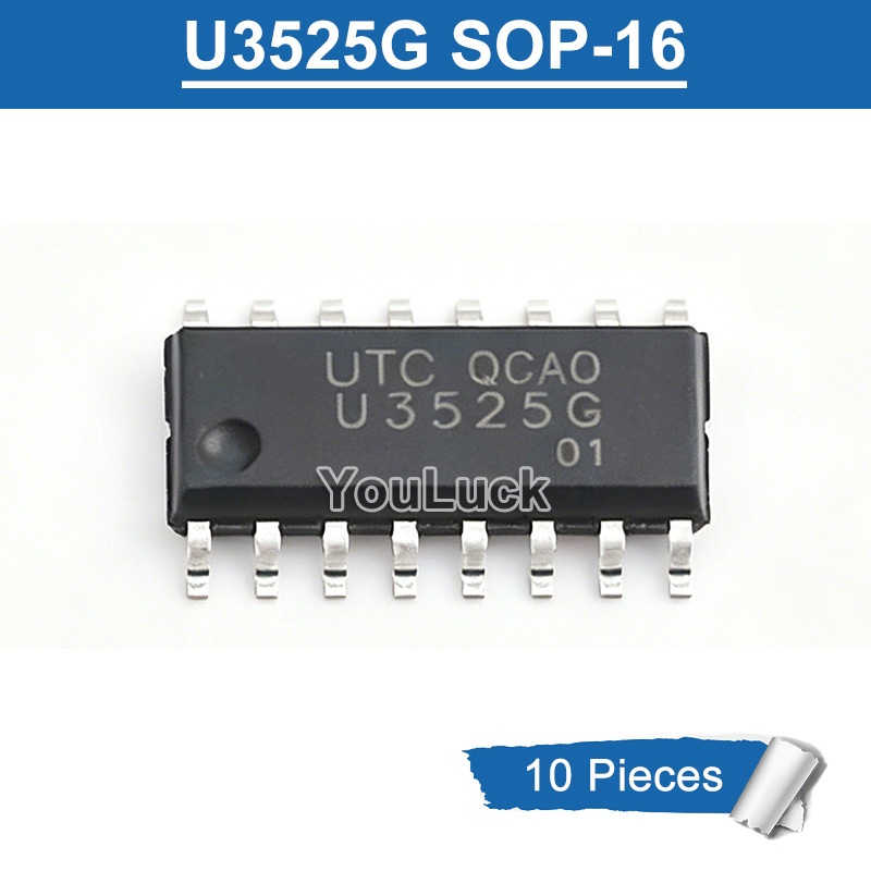 10 Chiếc UTC U3525G SOP-16 Điều Chỉnh PWM IC Chip Mới Chính Hãng