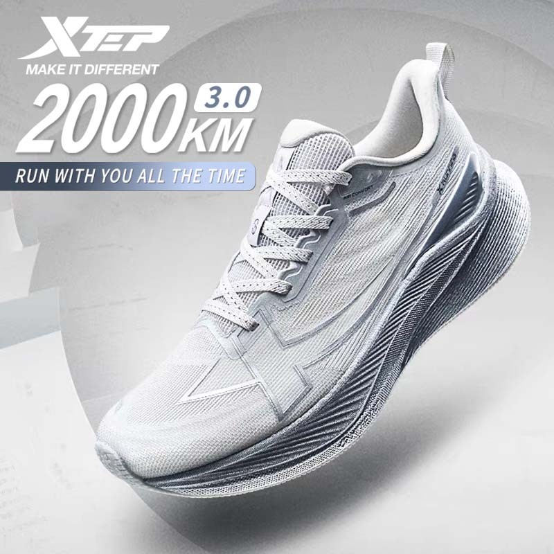 【XTEP】2000KM 3.0 | Giày chạy bộ chuyên nghiệp đạt chuẩn marathon, với độ bền lên đến 2.000 km + công
