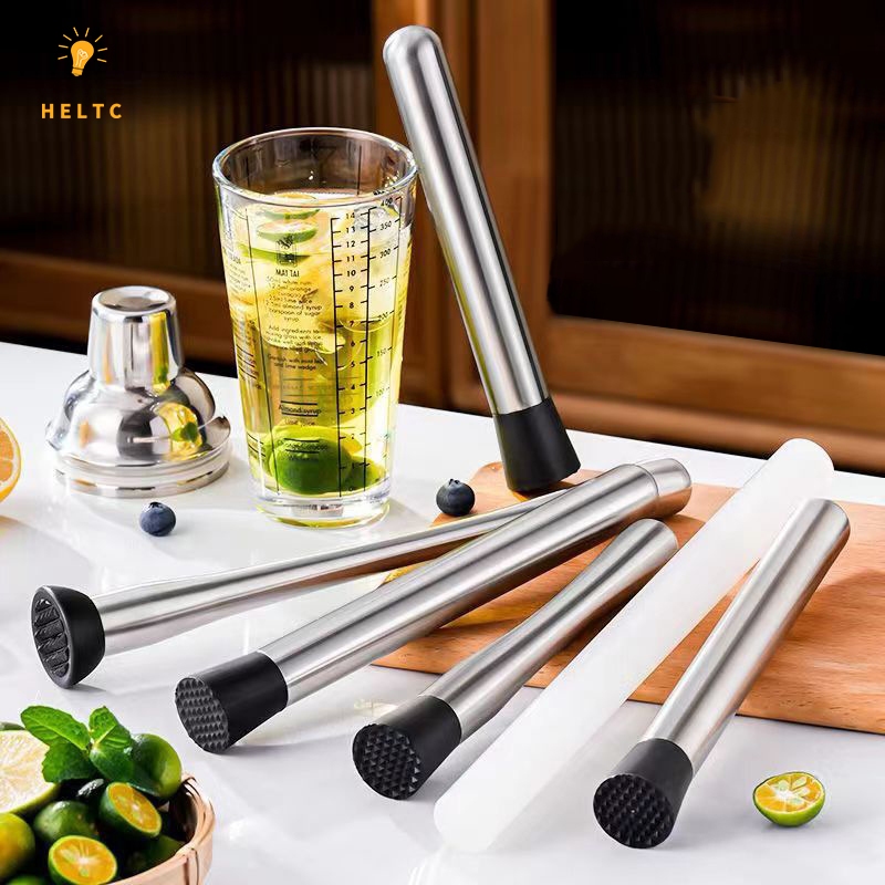 [HELTC] Máy nghiền trái cây Cotail Muddler Dụng cụ thanh búa đá Tay cầm chống trượt cho máy trộn pha chế tại nhà [VN]