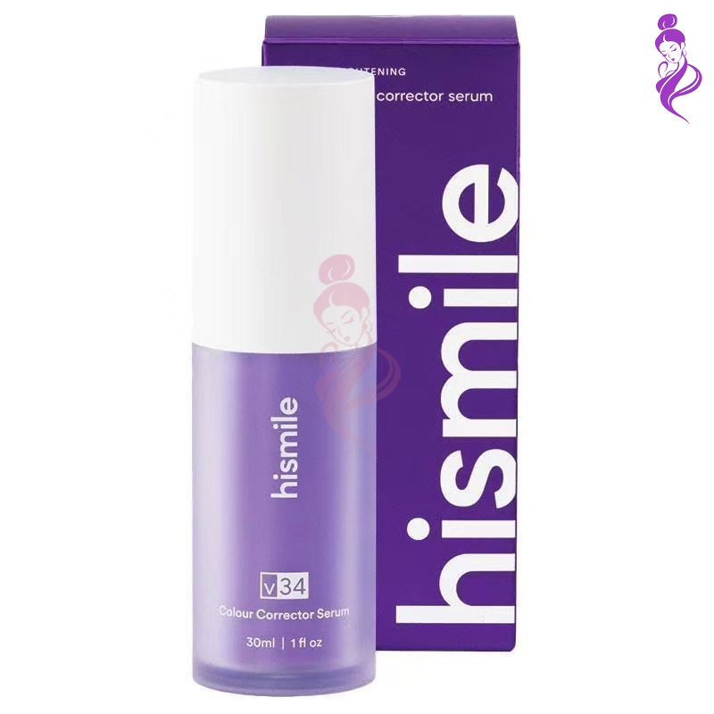 Hismile v34 Color Corrector - Kem che khuyết điểm vết răng, Kem tăng cường làm sáng răng, Kem đánh r