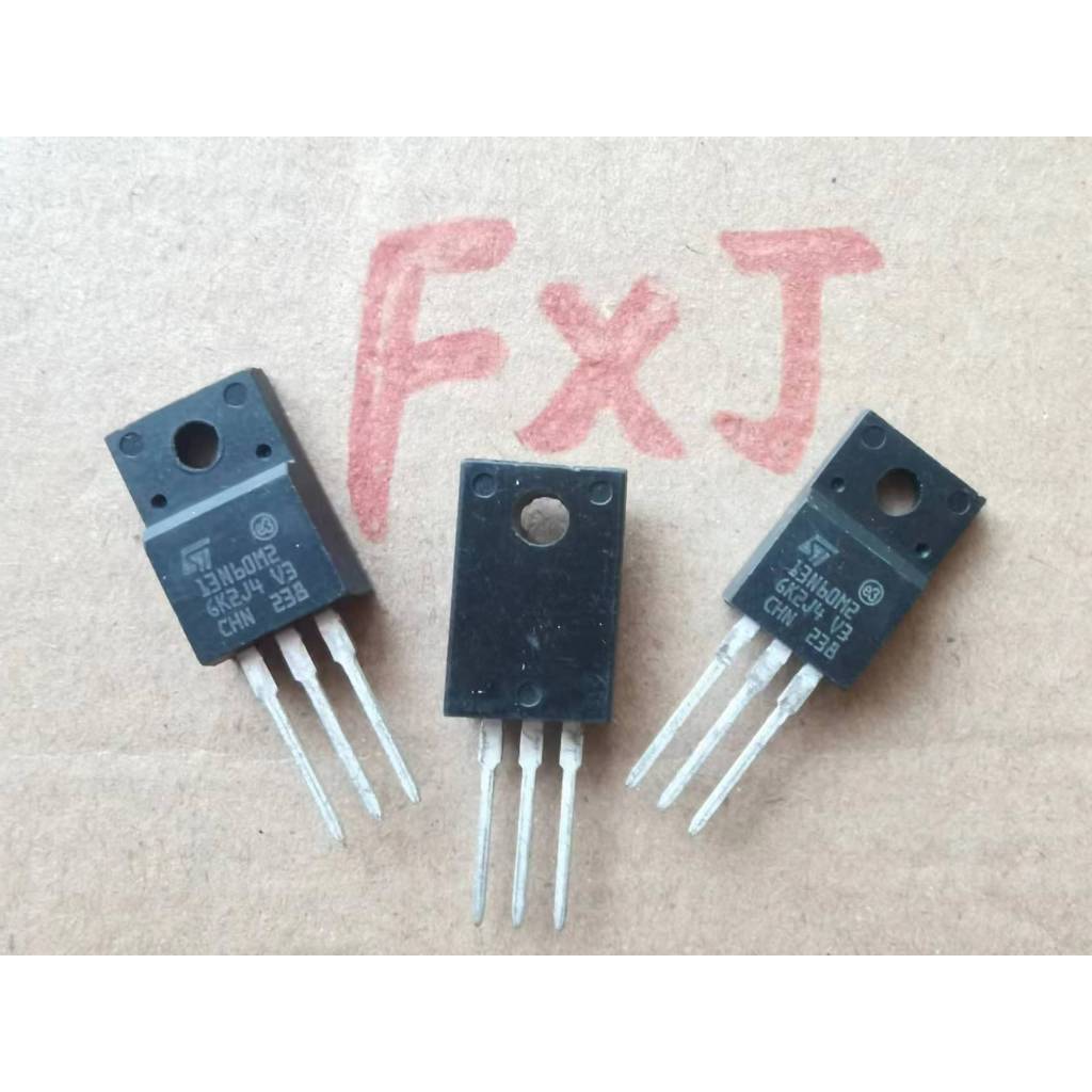 ((10 Chiếc) 13N60M2 Mới Chính Hãng STF13N60M2 Ống Hiệu Ứng Trường TO-220F 650V 11A Hình Ảnh Vật Lý