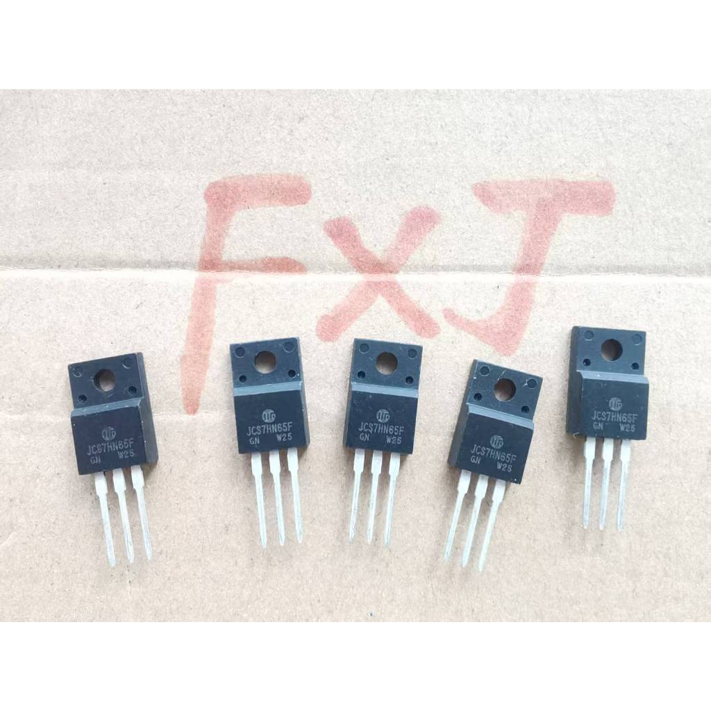 ((10 Cái) Hàng tồn kho JCS7HN65F Hàng có sẵn Ống hiệu ứng trường TO-220F 7A 650V Hoàn toàn mới Chụp 