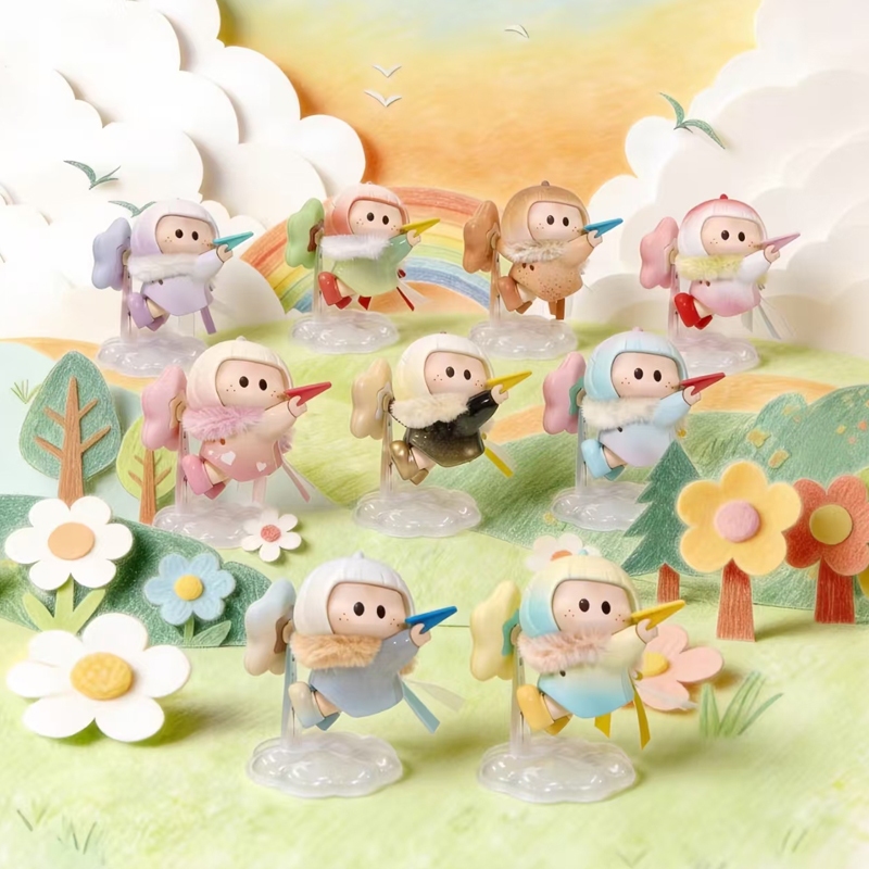 Yoyo Fly With The Wind Diary Series Blind Box Nhân Vật Hành Động Đồ Chơi Mô Hình Bất Ngờ