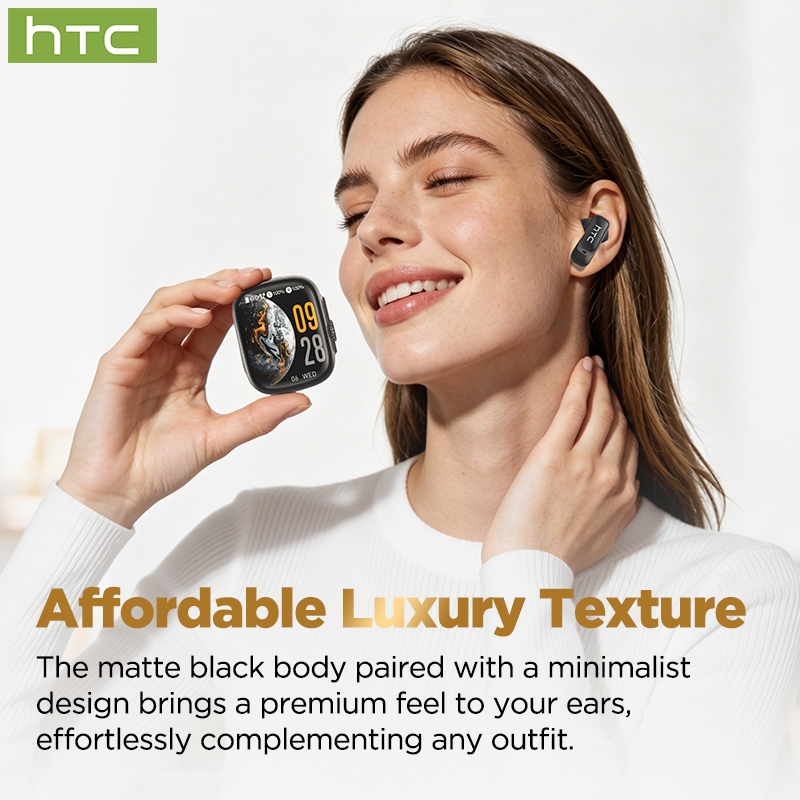 HTC NE72 Tai nghe dịch thuật AI Tai nghe Bluetooth 6.0 Hỗ trợ dịch 134 ngôn ngữ Chống ồn ENC Micro đàm thoại cực rõ Chống nước IPX5 Âm thanh Hi-Fi Độ trễ thấp Tai nghe chuyên dụng cho Gaming | BigBuy360 - bigbuy360.vn