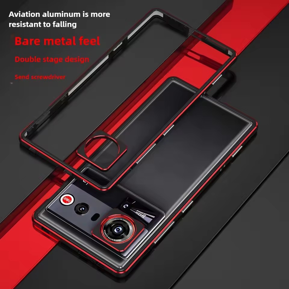 Ốp Điện Thoại Cho Nubia Z80 Ultra Funda Dành Cho ZTE Nubia Z80 Z70 Z70S Ultra Z80U Cao Cấp khung kim