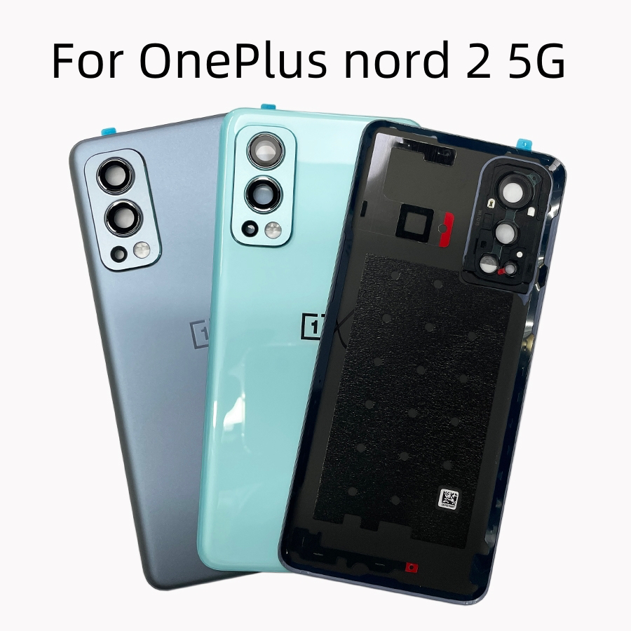 Vỏ Pin Cho oneplus nord 2 5G DN2101 DN2103 Ốp điện thoại Phía Sau Nhà Ở Thay Thế