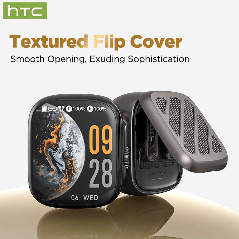 HTC NE72 Vuốt sang phải để dịch AI Dịch Thời Gian Thực 134 Ngôn Ngữ Bluetooth 6.0 Màn Hình LED Cảm Ứng Âm Thanh HiFi Stereo Công Nghệ Khử Ồn Chống Nước IPX5 | BigBuy360 - bigbuy360.vn