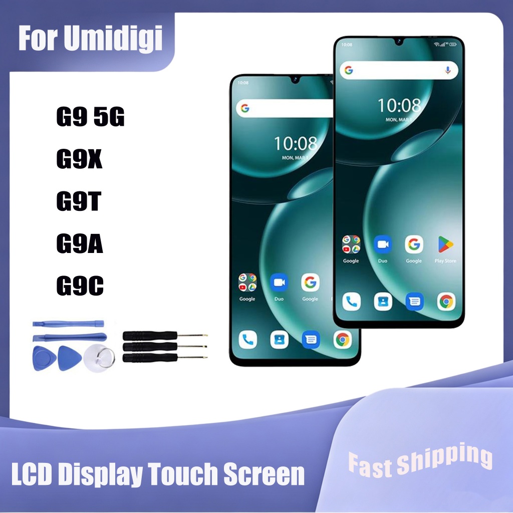 Dành Cho Umidigi G9 G9X G9T G9C G9A Màn Hình LCD Bộ Số Hóa Cảm Ứng Thay Thế