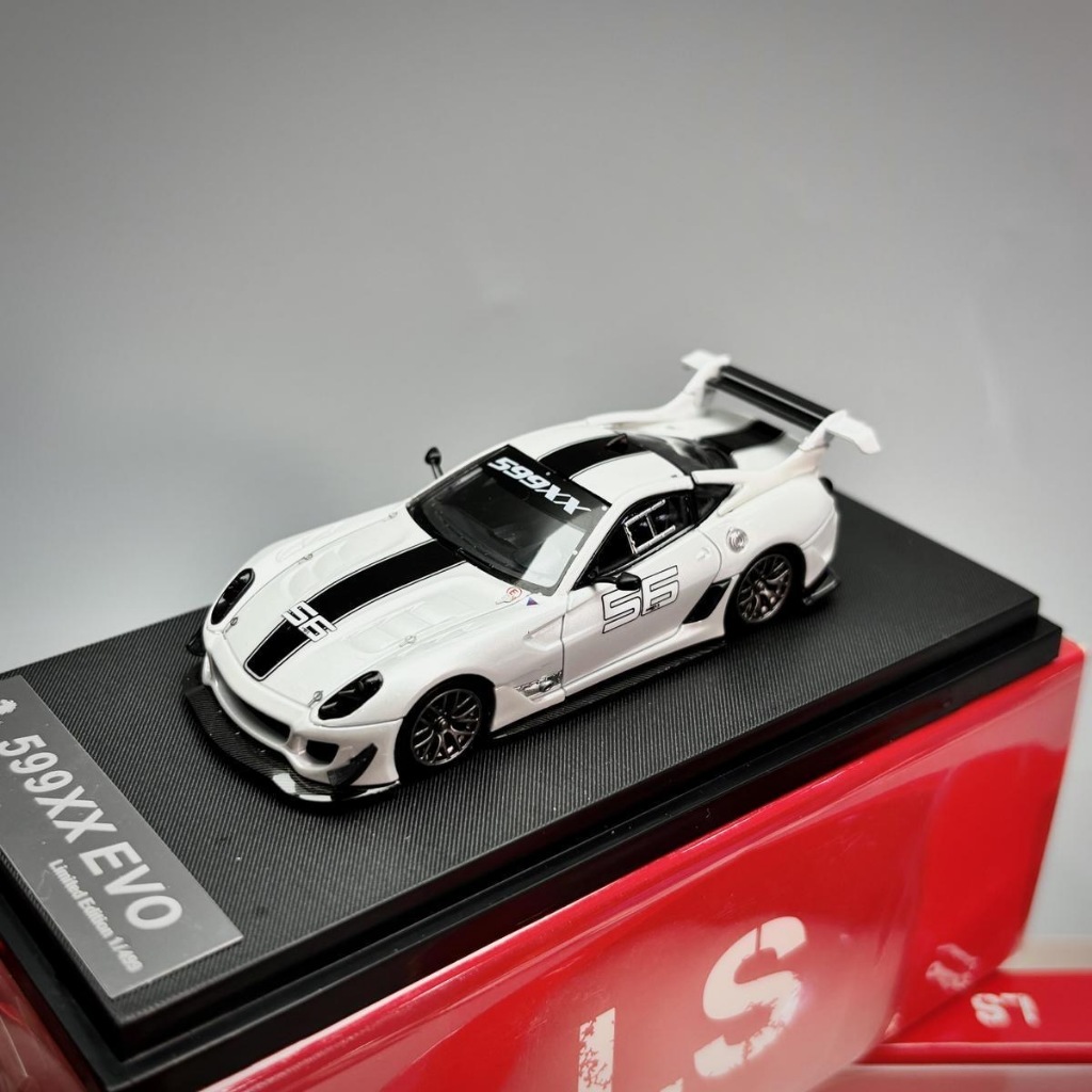 LS Model 1: 64 Ferrari 599XX EVO Phiên Bản Sửa Đổi Mô Phỏng Hợp Kim Xe Mô Hình Bộ Sưu Tập Đồ Trang T