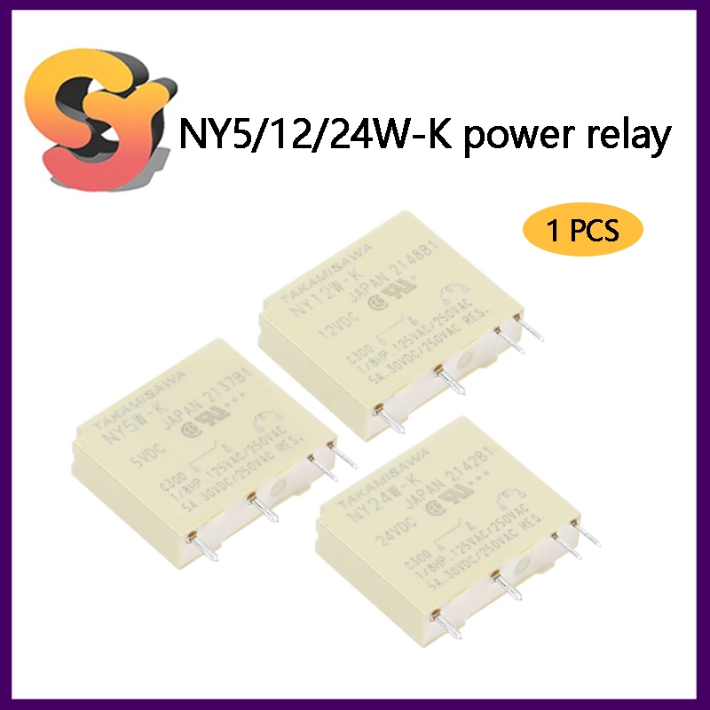 [Cung cấp hàng có sẵn] Rơle nguồn NYK Series NY5W-K NY12W-K NY24W-K 24VDC 12VDC 5VDC