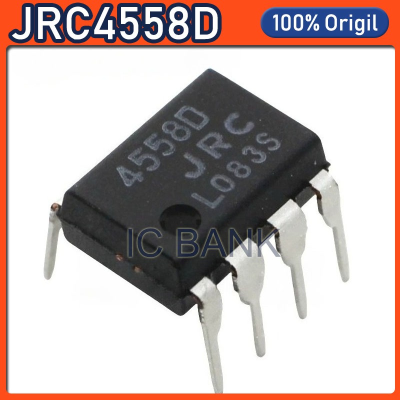 10 CHIẾC JRC4558 NJM4558D JRC4558D DIP-8 NJM4558 IC mới