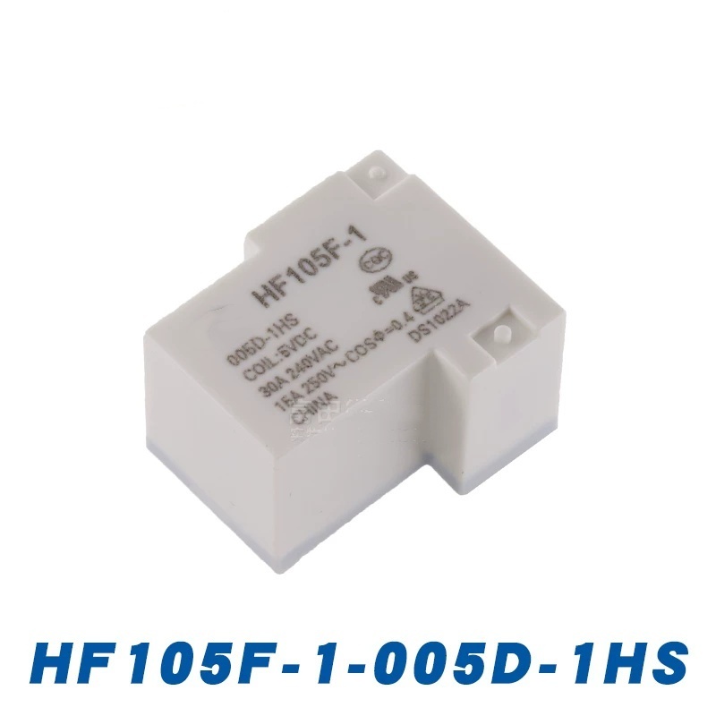 Rơ Le HF105F-1 005D 012D 024D-1HS 4 Chân 30A Một Bộ Thường Mở