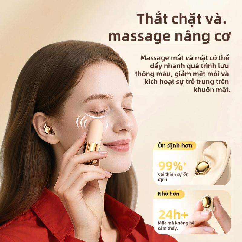 Tai nghe bluetooth Massage rung Massage thư giãn cơ bắp Chống nước IPX5 Không rò rỉ điện | BigBuy360 - bigbuy360.vn