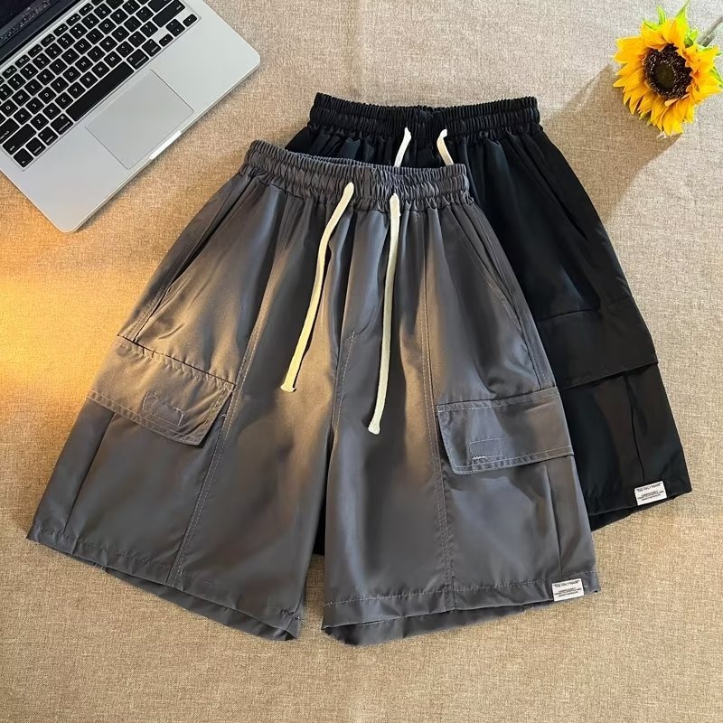Quần Short Thể Thao Ống Rộng Màu Trơn Thời Trang Hàn Quốc Cho Nam quần unisex quần short nữ thể thao