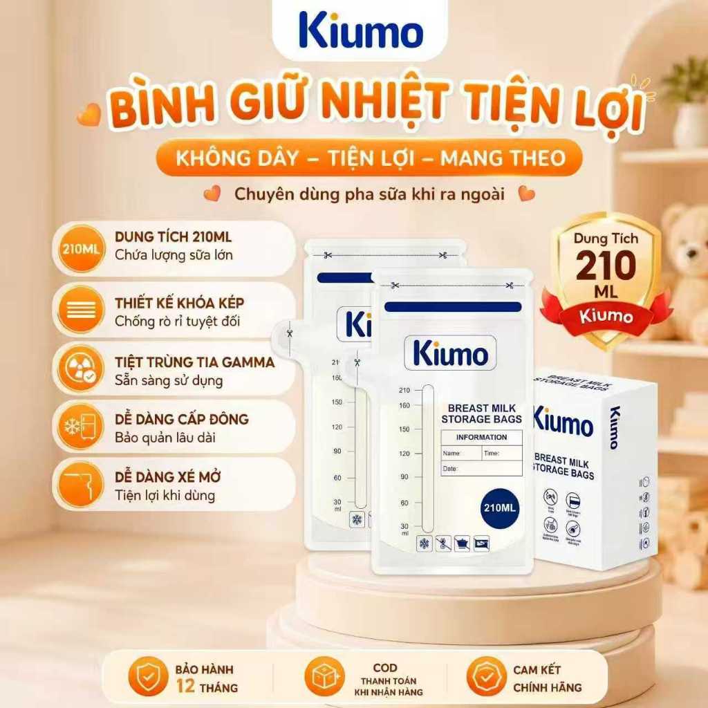 【10 CÁI】Túi đựng sữa mẹ BPA FREE
