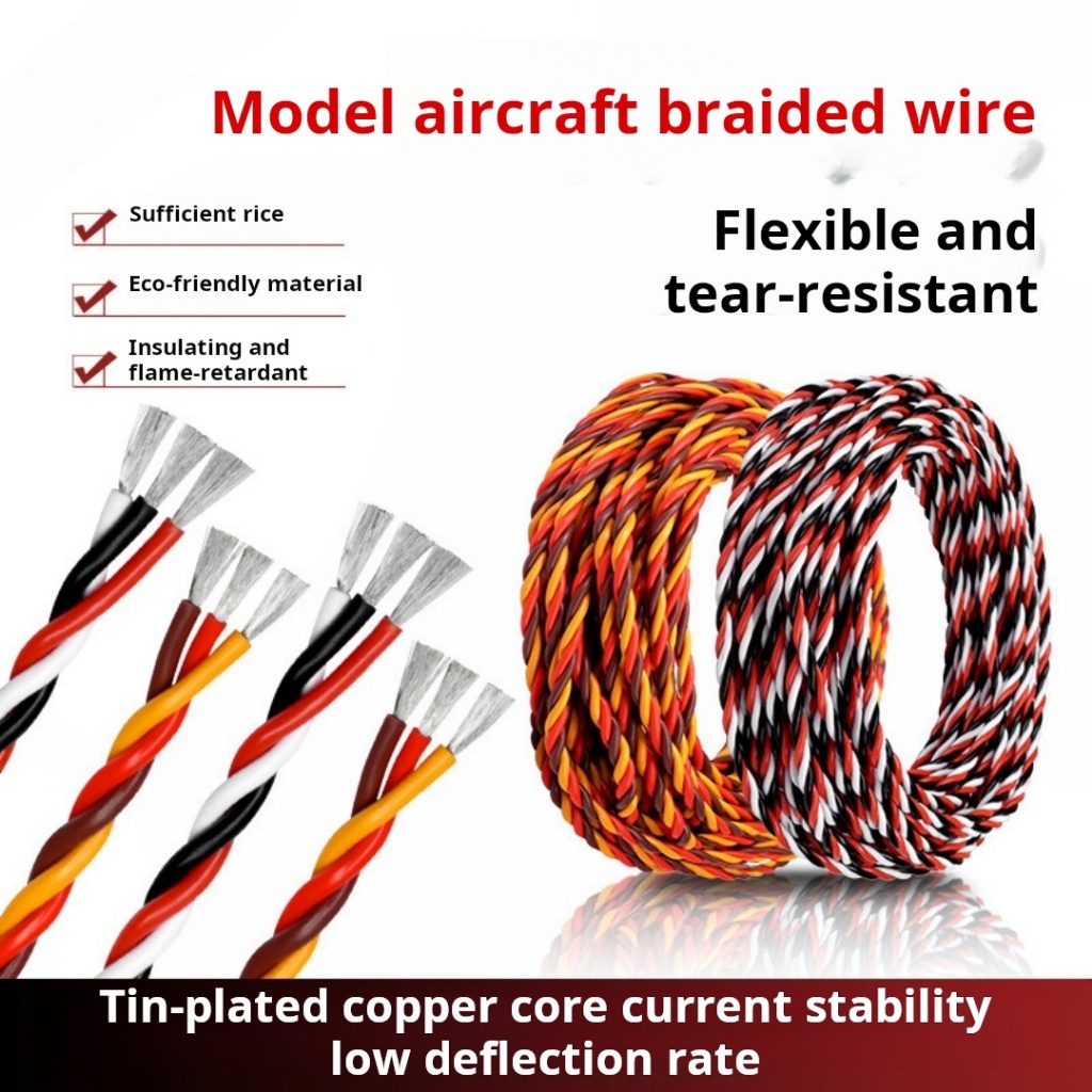 22AWG -26AWG servo mở rộng cáp 22 26AWG dòng mô hình robot xe và tàu mô hình tín hiệu máy bay không 
