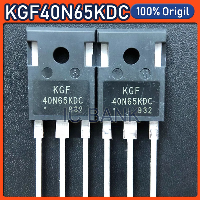 5 Chiếc Chính Hãng KGF40N65KDC TO-247 KGF 40N65KDC 40N65 TO247 80A / 650V IGBT Transistor Mới Chính 