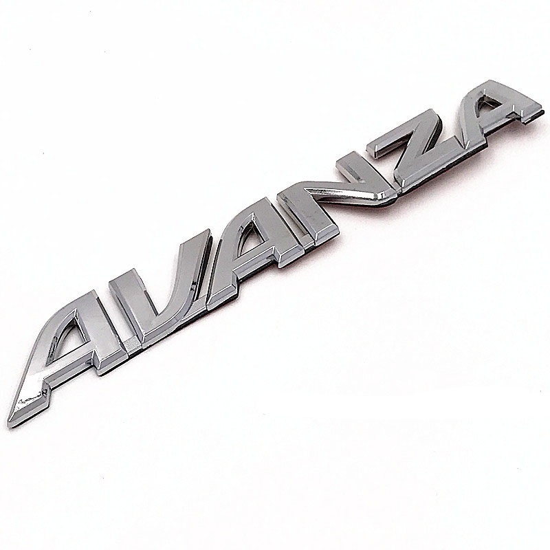 TOYOTA Avanza M80 S80 Thân Xe Logo Xe Ô Tô Dán ABS Mạ Điện Ký Logo Ô Tô