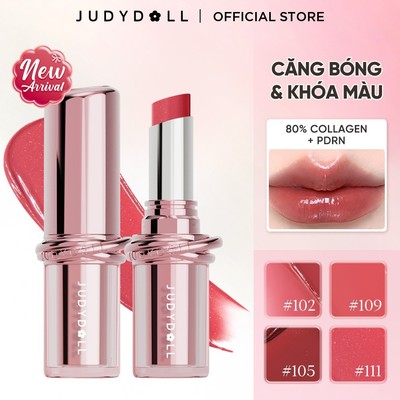 [CB INFLUENCER] Combo Phấn Má Hồng Nhũ JUDYDOLL Satin Blush 5g & Son Lì Velvet Matte Lipstick 3.6g
