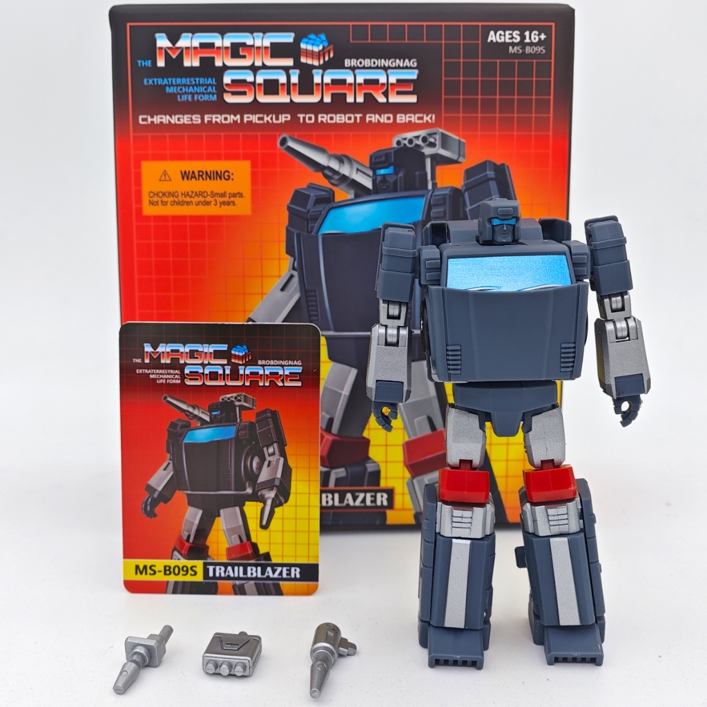 MS-TOYS MS-B09A Trailblazer Trailbreaker Túi Kích Thước 10cm Magic Square 2024 Phiên Bản Nhân Vật Hà