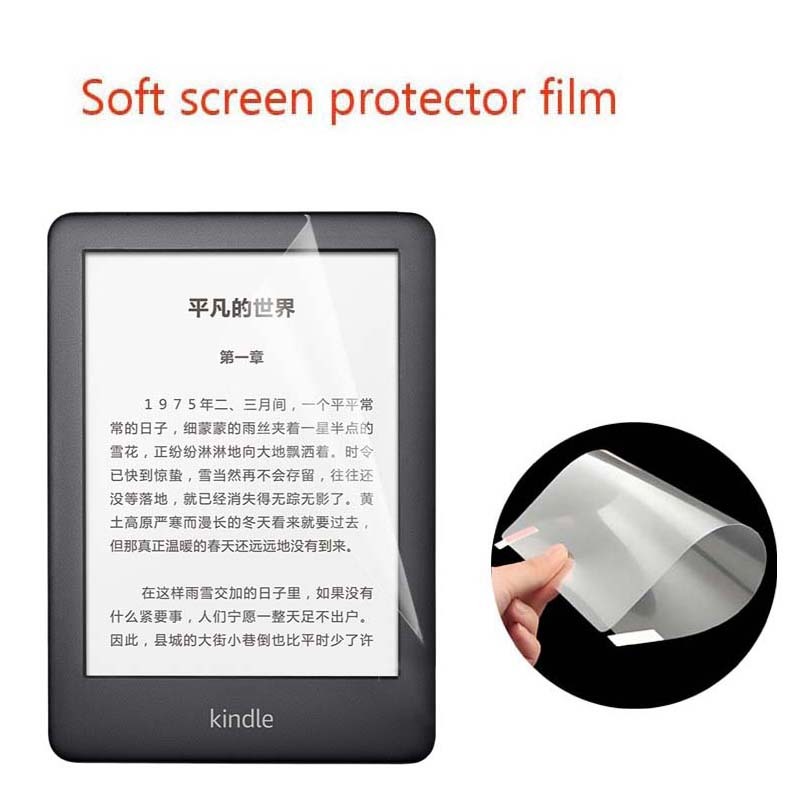 Nhựa Mềm Matte Chống chói / Clear HD PET Bảo Vệ Màn Hình Bảo Vệ Phim Cho Kindle Paperwhite 1 / 2 / 3