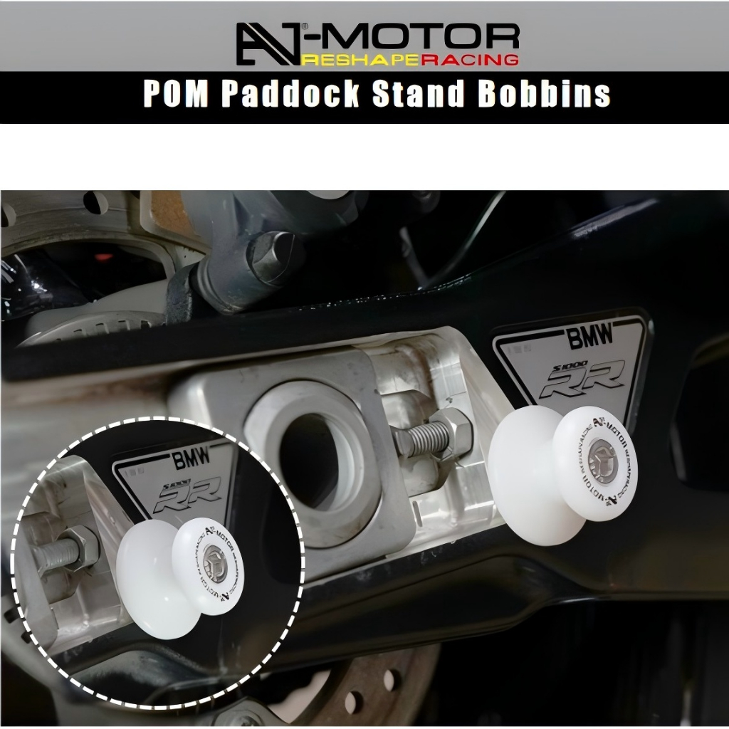 6MM POM Xe Máy Xoay Tay Cuộn Dây Paddock Đứng Bobbins Cho Yamaha FZ-1N FZ1000 FZ-8N FZ800 MT-03 MT-0