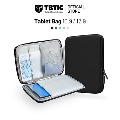 TBTIC Cho iPad Túi Đựng Túi Chống Thấm Nước Máy Tính Bảng Túi Bảo Quản Di Động 10.9 12.9 inch Nhiều Tay Xách Cho Samsung Tab Nhiều Màu Sắc Chống Sốc