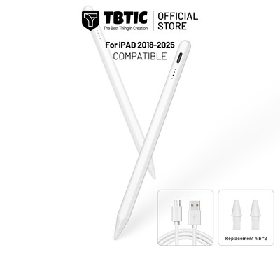 TBTIC Bút Stylus Cho iPad 11th A16 Air 7 M3 2025 6 2024 5th 10th A17 Pro 13 12.9 11 4th 3th 9th 8th 7th 6th Gen Mini 7 6 5 2025 2024 2023 2022 2021 2020 2019 2018