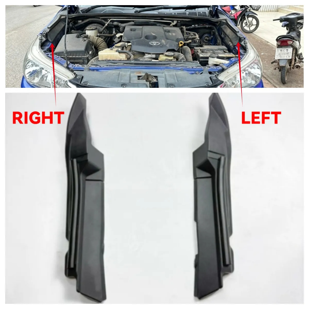 Bánh Trước Lông Mày Bên Trong Chắn Bùn Sealant Dải 53807-0K100 53808-0K100 TOYOTA HILUX REVO 2015-20