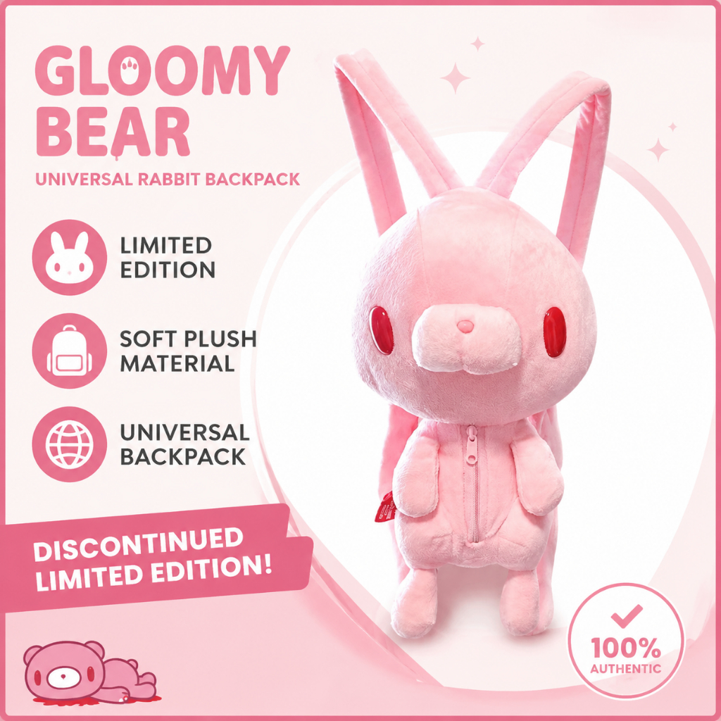 Ba lô thỏ phổ thông Gloomy Bear phiên bản giới hạn