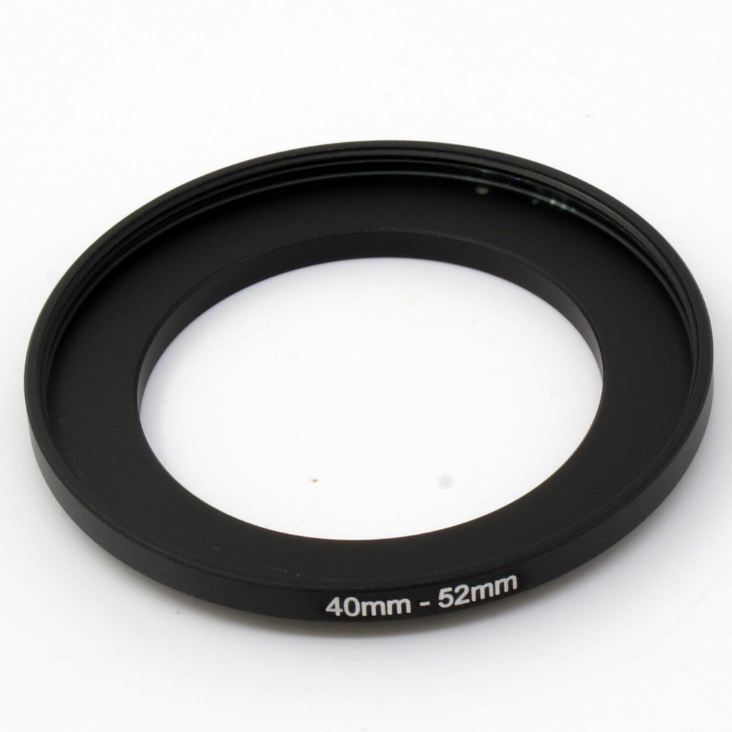 40-52 40mm-52mm Vòng lọc bước lên 40mm Nam đến 52mm Bộ chuyển đổi ống kính nữ