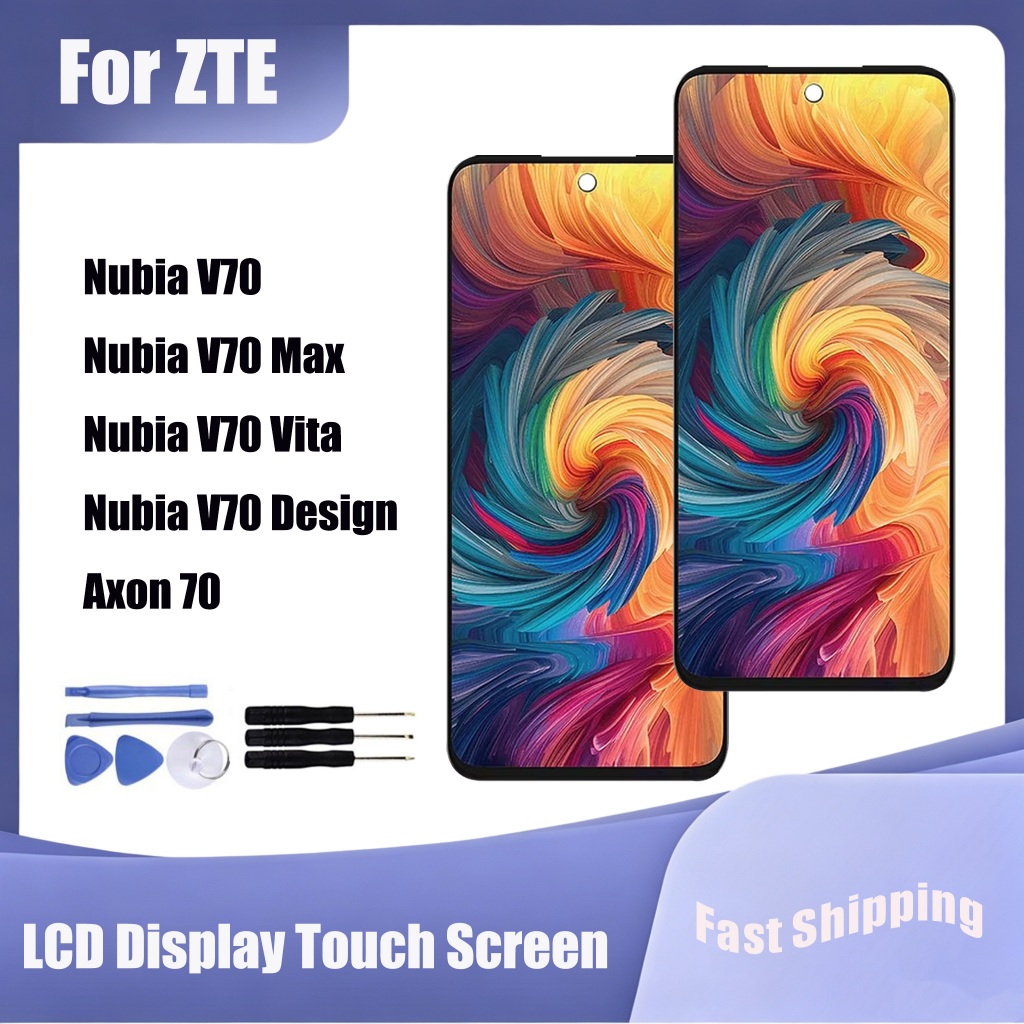 Dành Cho ZTE Nubia V70 V70 Max V70 Vita V70 Thiết Kế Axon 70 Màn Hình LCD Màn Hình Cảm Ứng